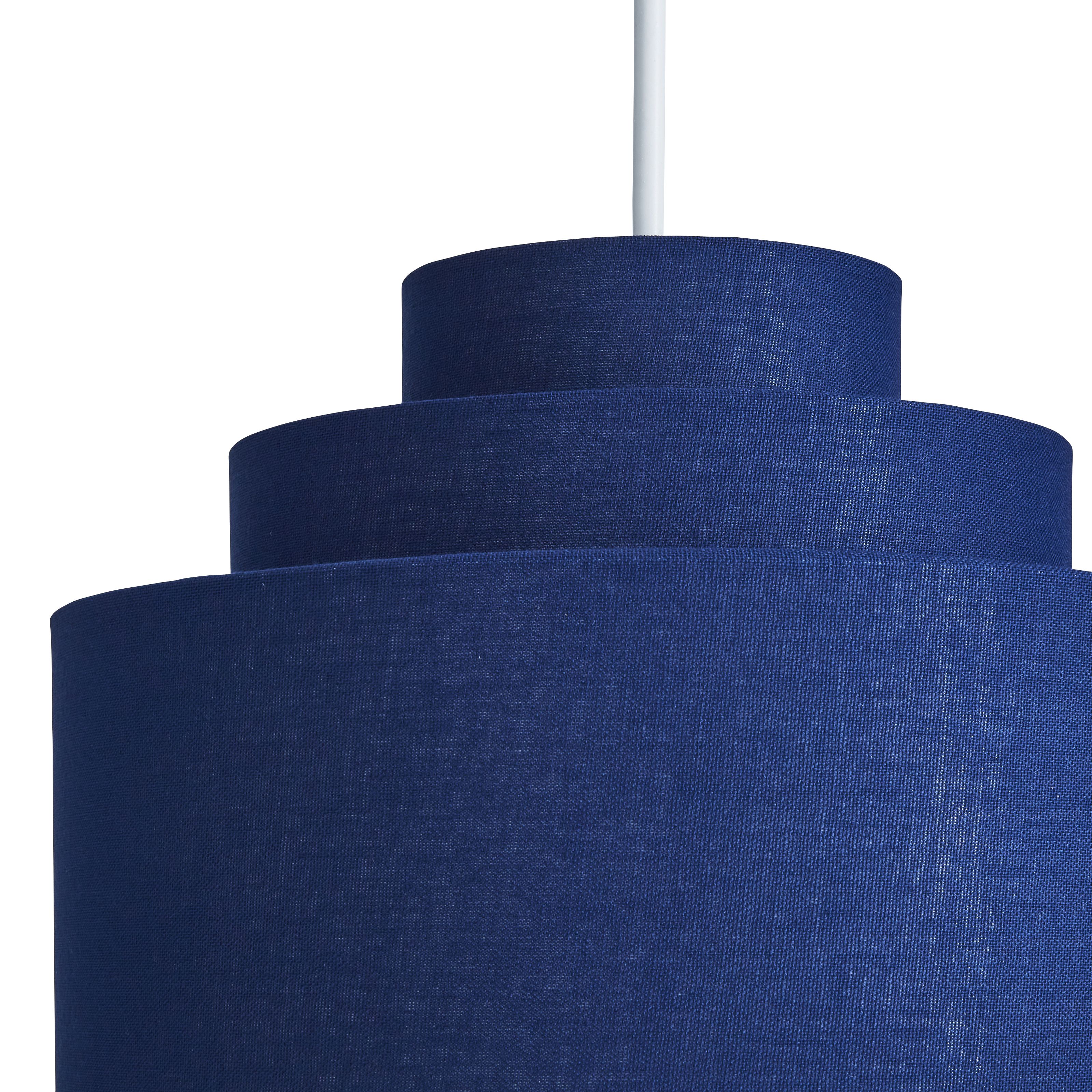 Inlight Palma Navy Tiered Lamp shade (D)30cm