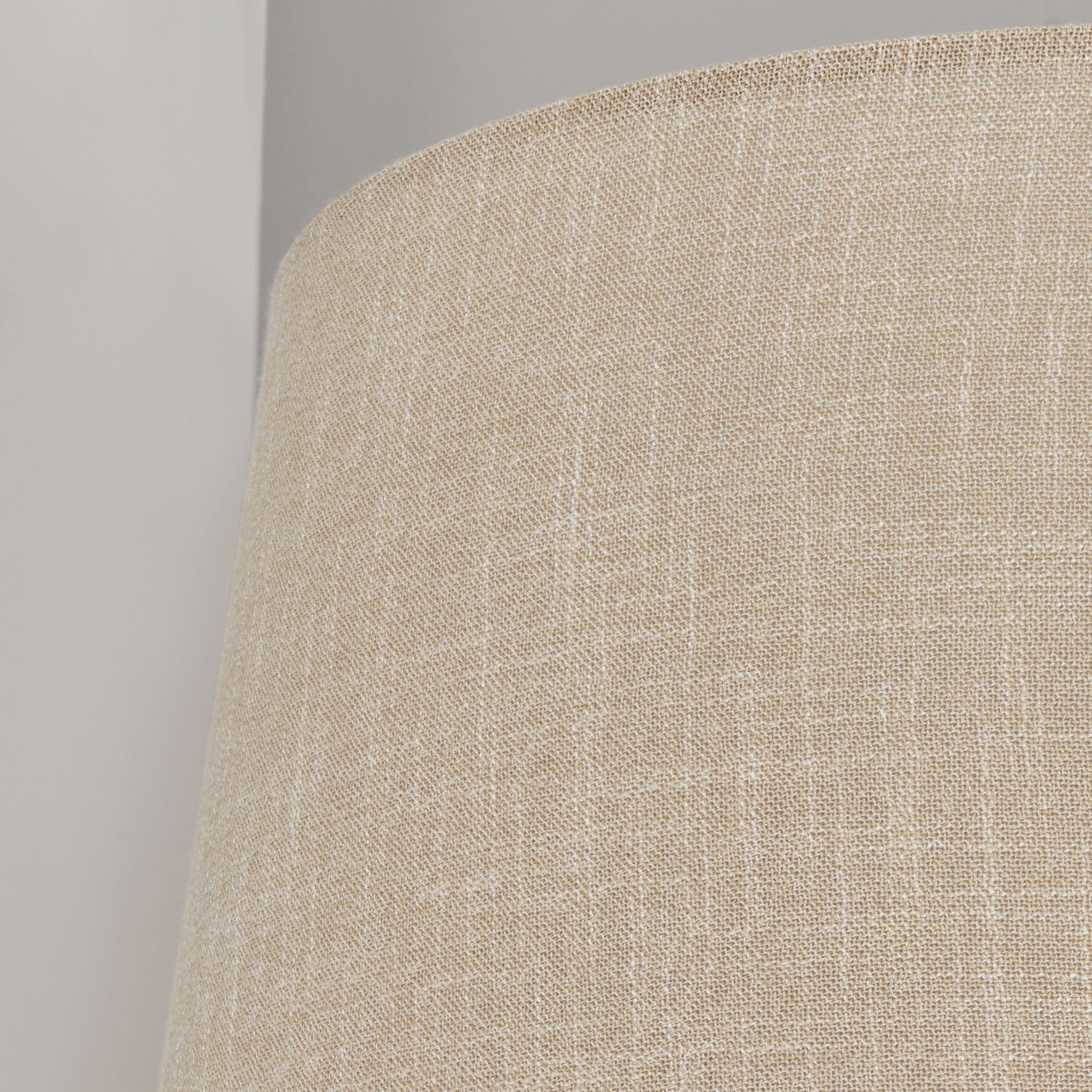 Inlight PETRA Natural Woven effect Slubby Light shade (D)40cm