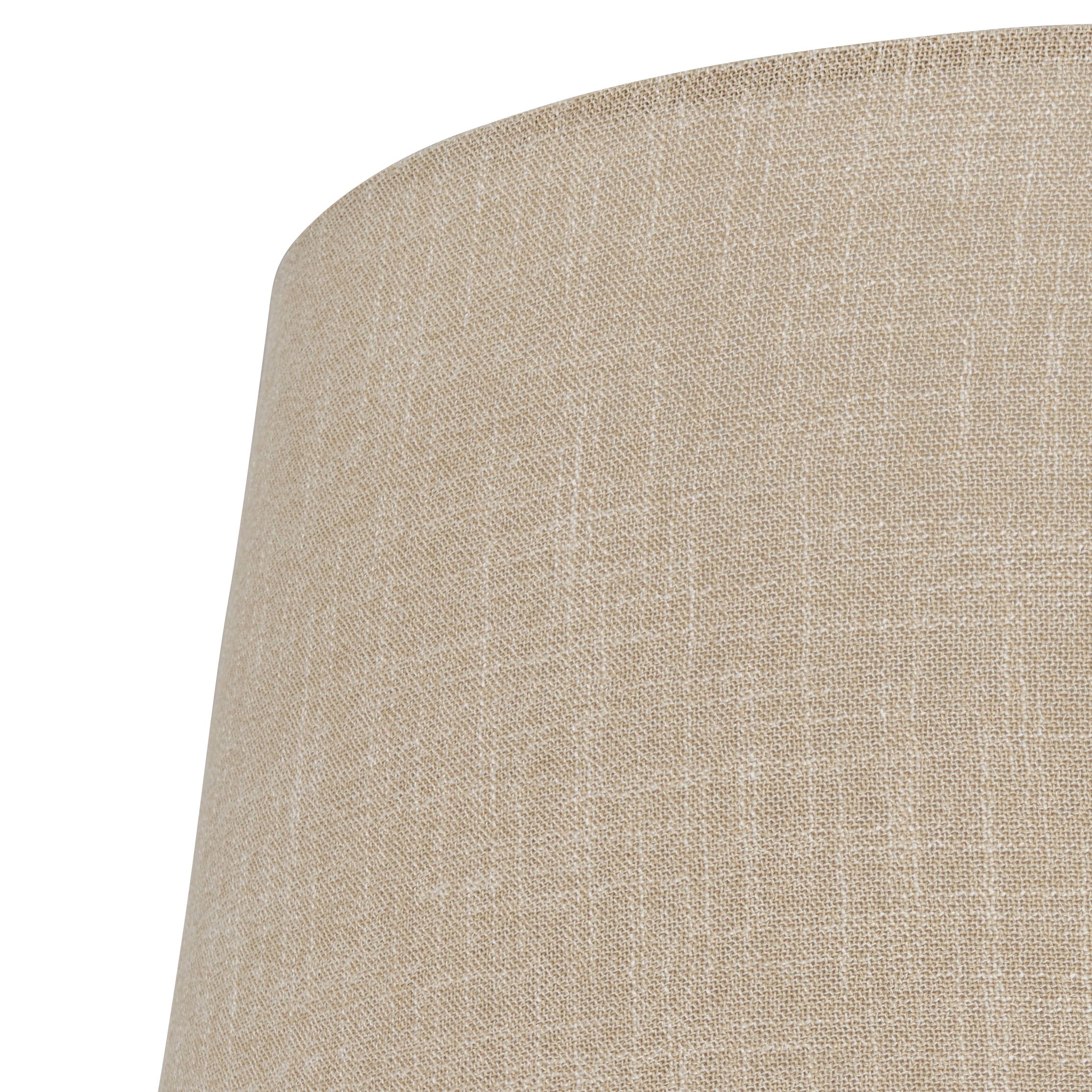 Inlight PETRA Natural Woven effect Slubby Light shade (D)40cm