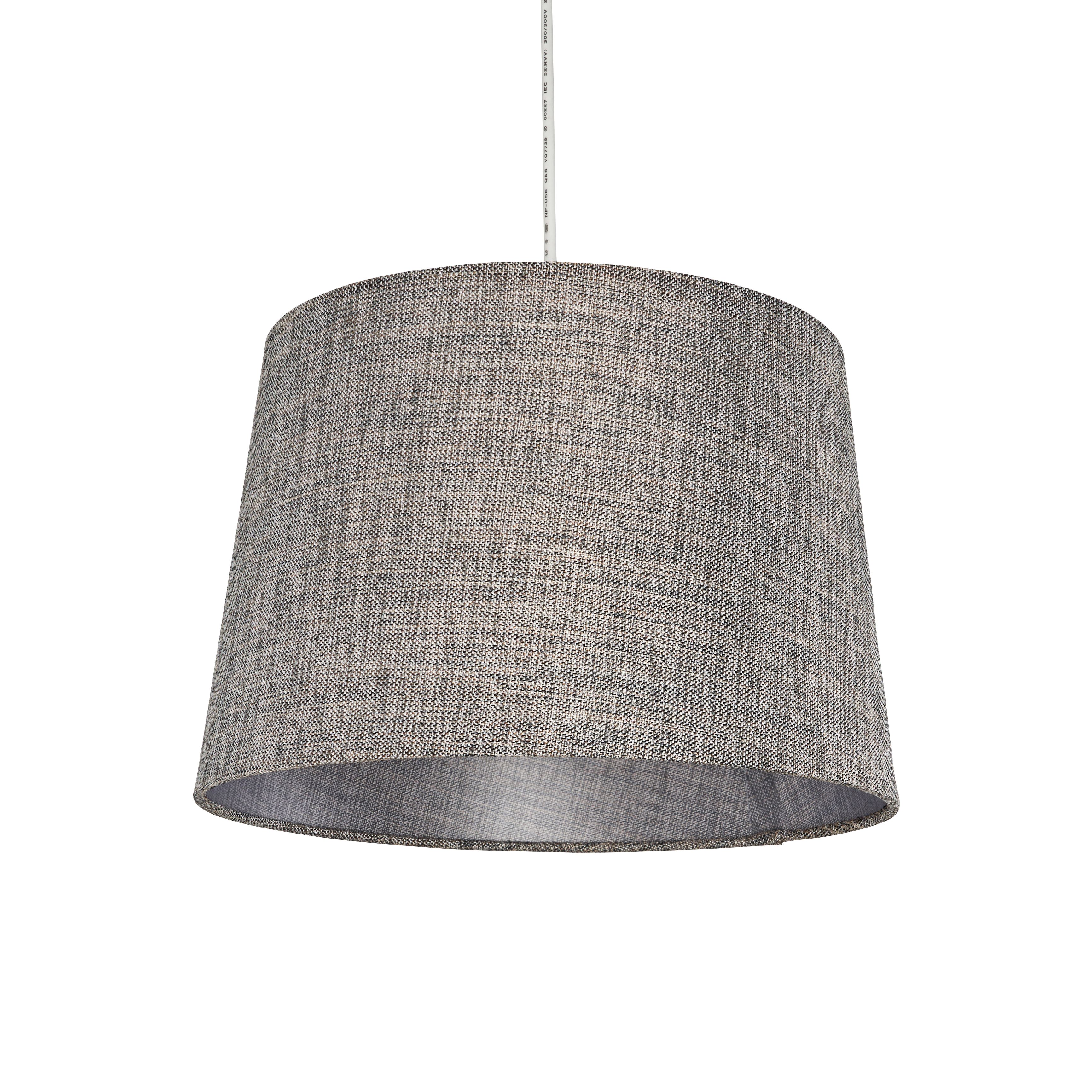 Inlight Ponte Blue Metallic effect Contemporary Light shade (D)30cm