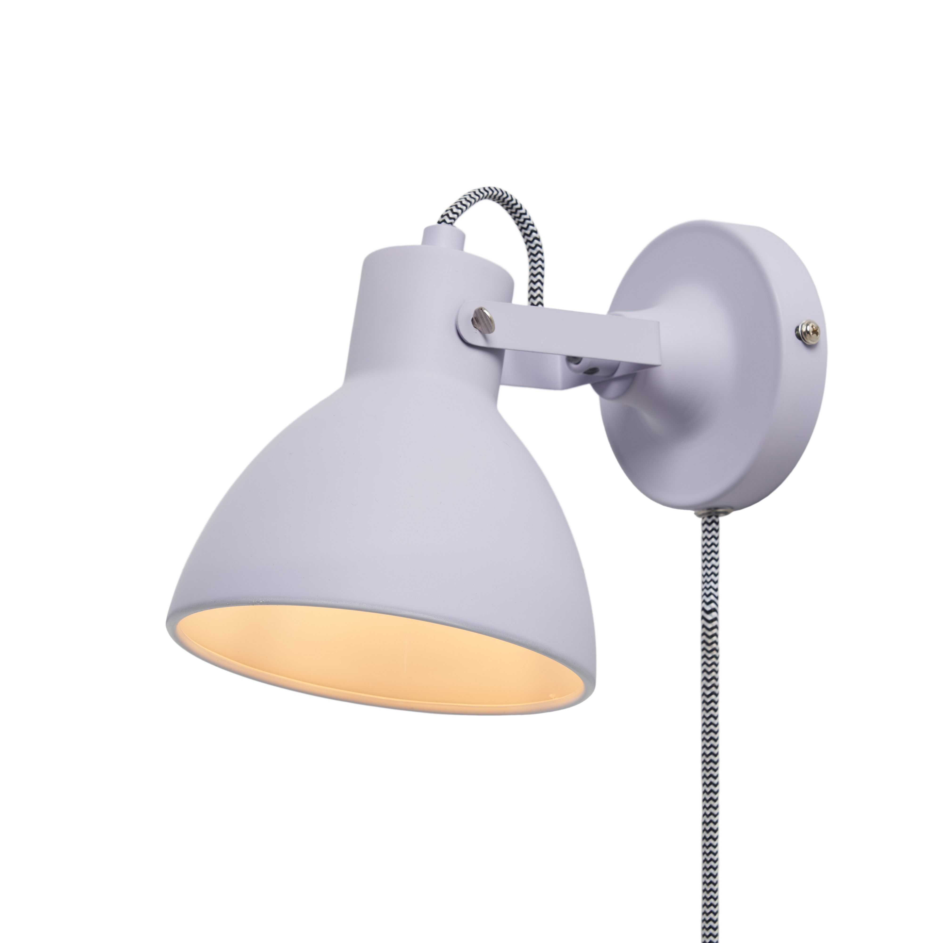 Inlight Rauma Matt Misty Lilac Plug-in LED Wall light