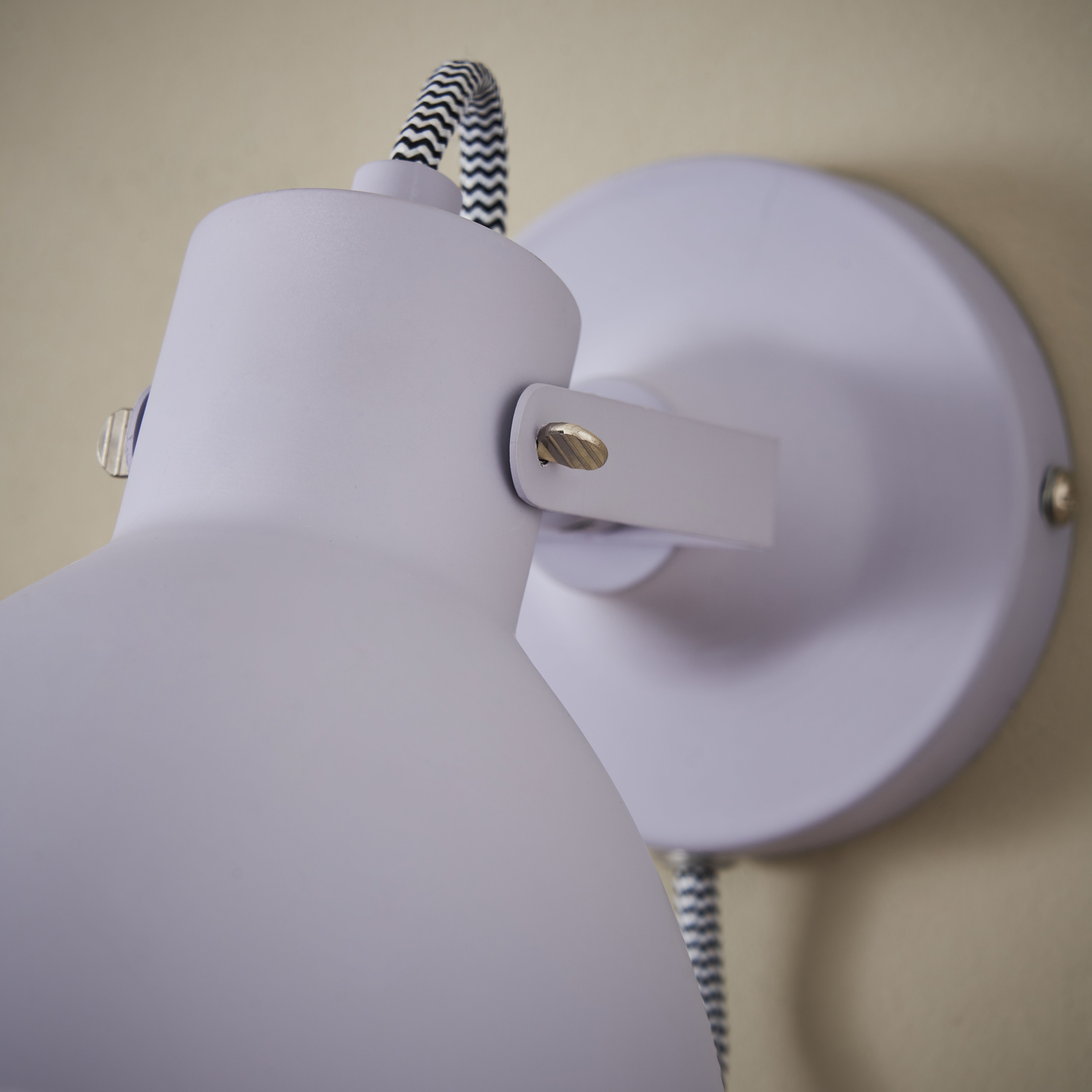 Inlight Rauma Matt Misty Lilac Plug-in LED Wall light