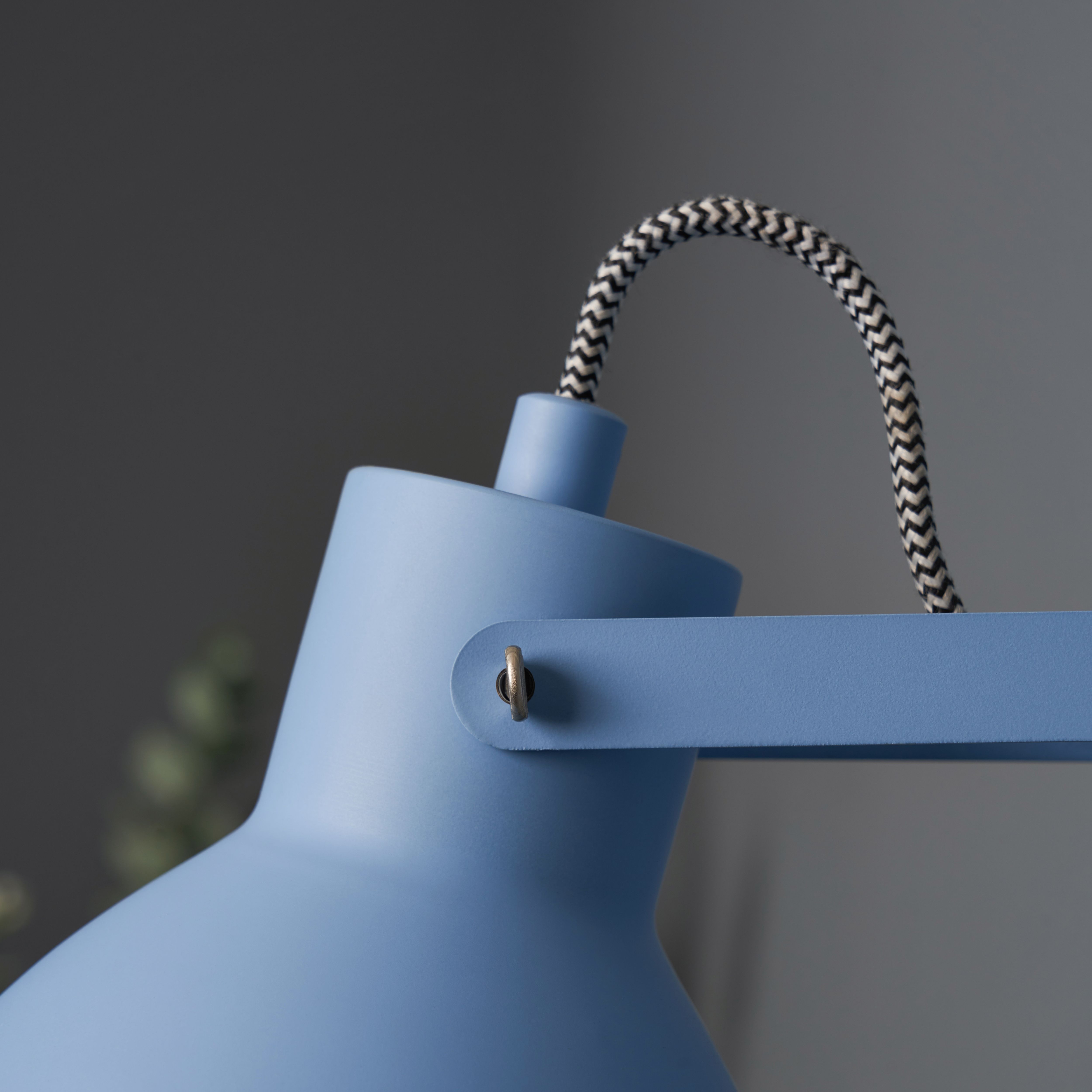 Inlight Rauma Matt Powder Blue Plug-in LED Wall light