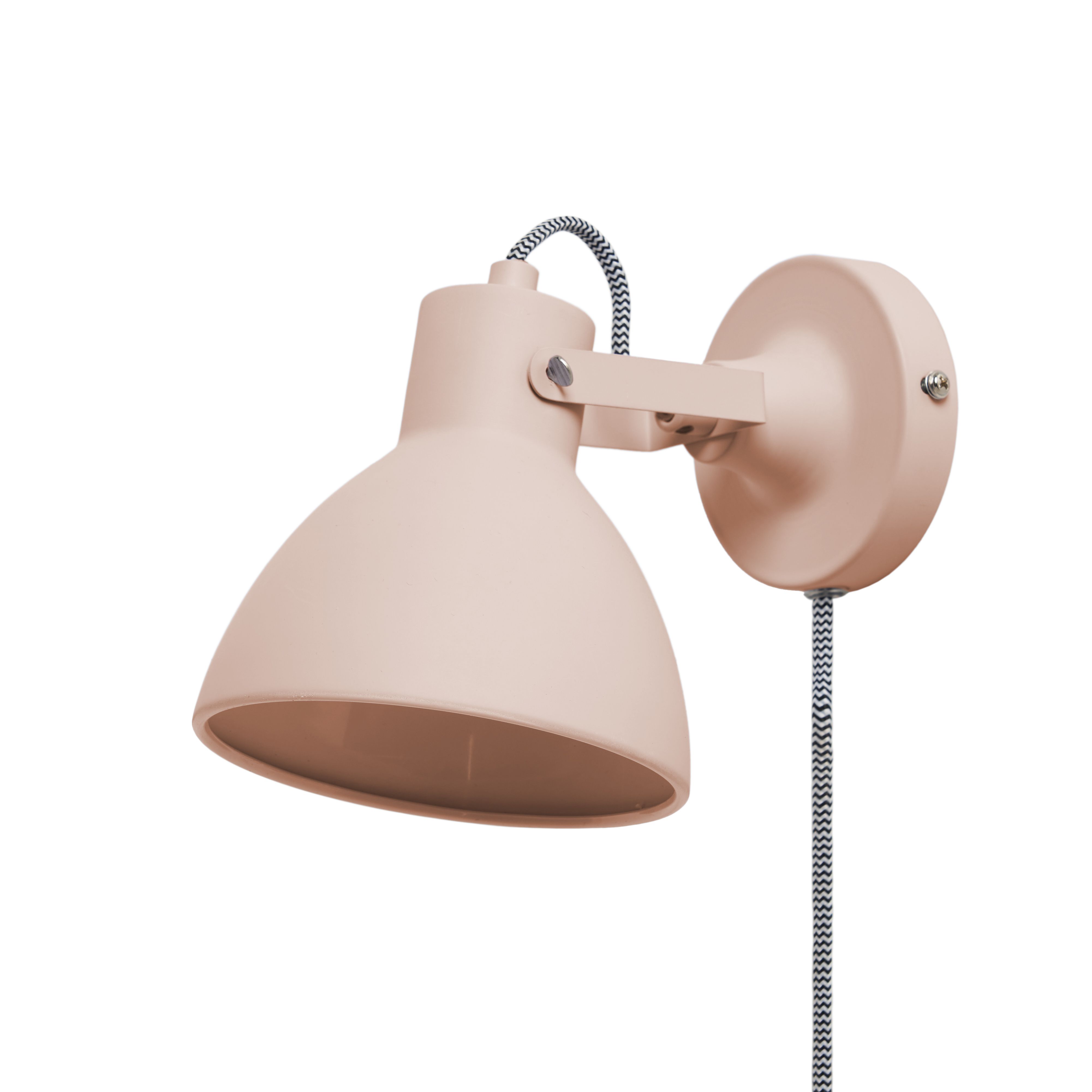 Inlight Rauma Matt Rose Dust Plug-in LED Wall light