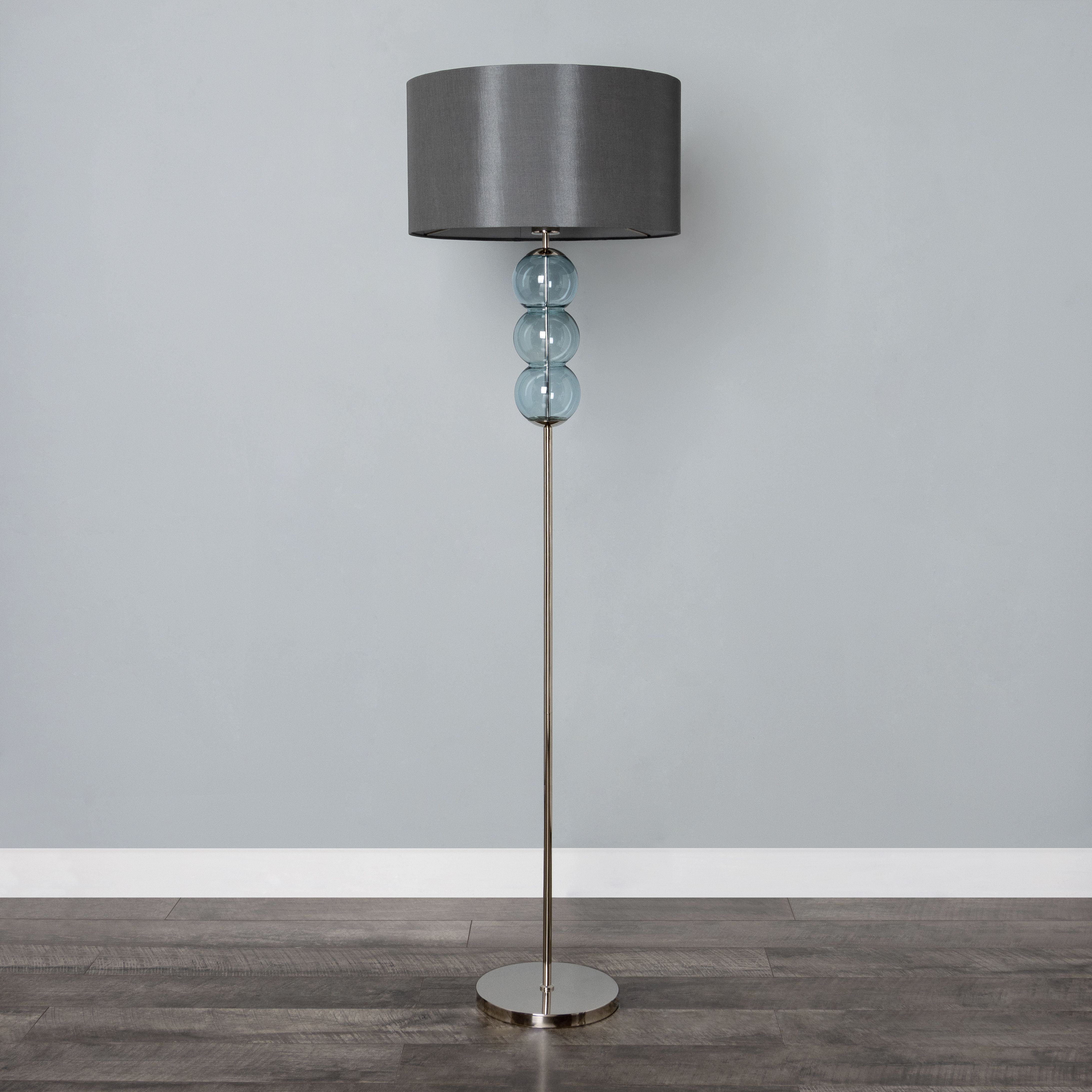 Inlight Remo Chrome effect Floor lamp