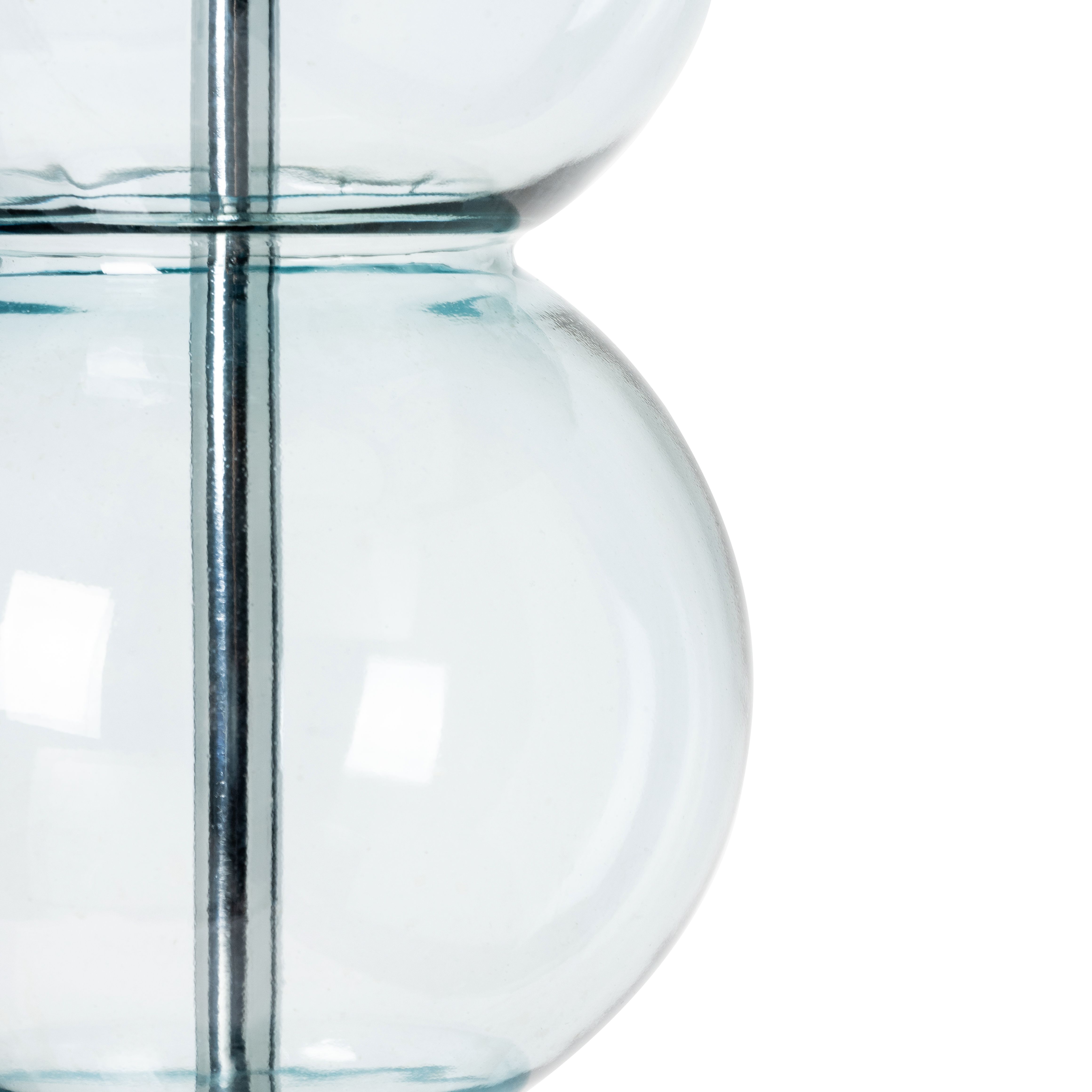 Inlight Remo Chrome effect Floor lamp