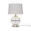 Inlight Sula Grey Round Table lamp