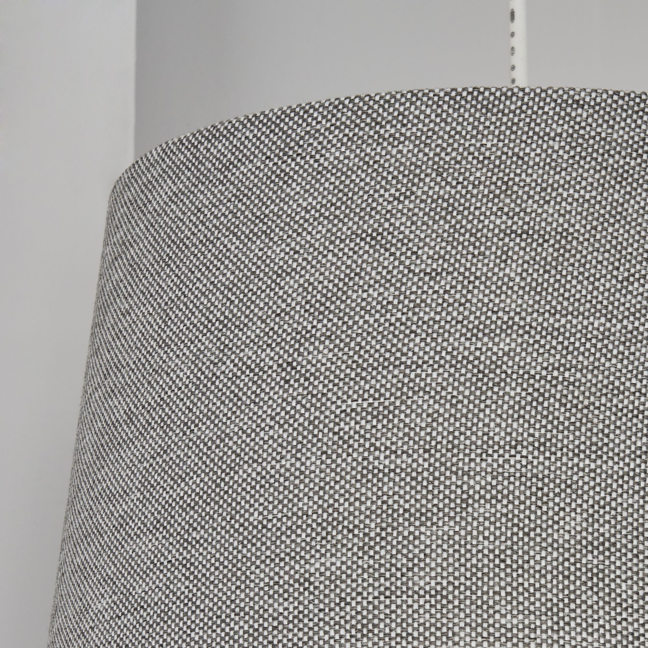 Inlight Yurt Grey Woven effect Contemporary Light shade (D)30cm