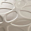 Iris Grey Gloss Ceramic Tile, Pack of 10, (L)400mm (W)250mm