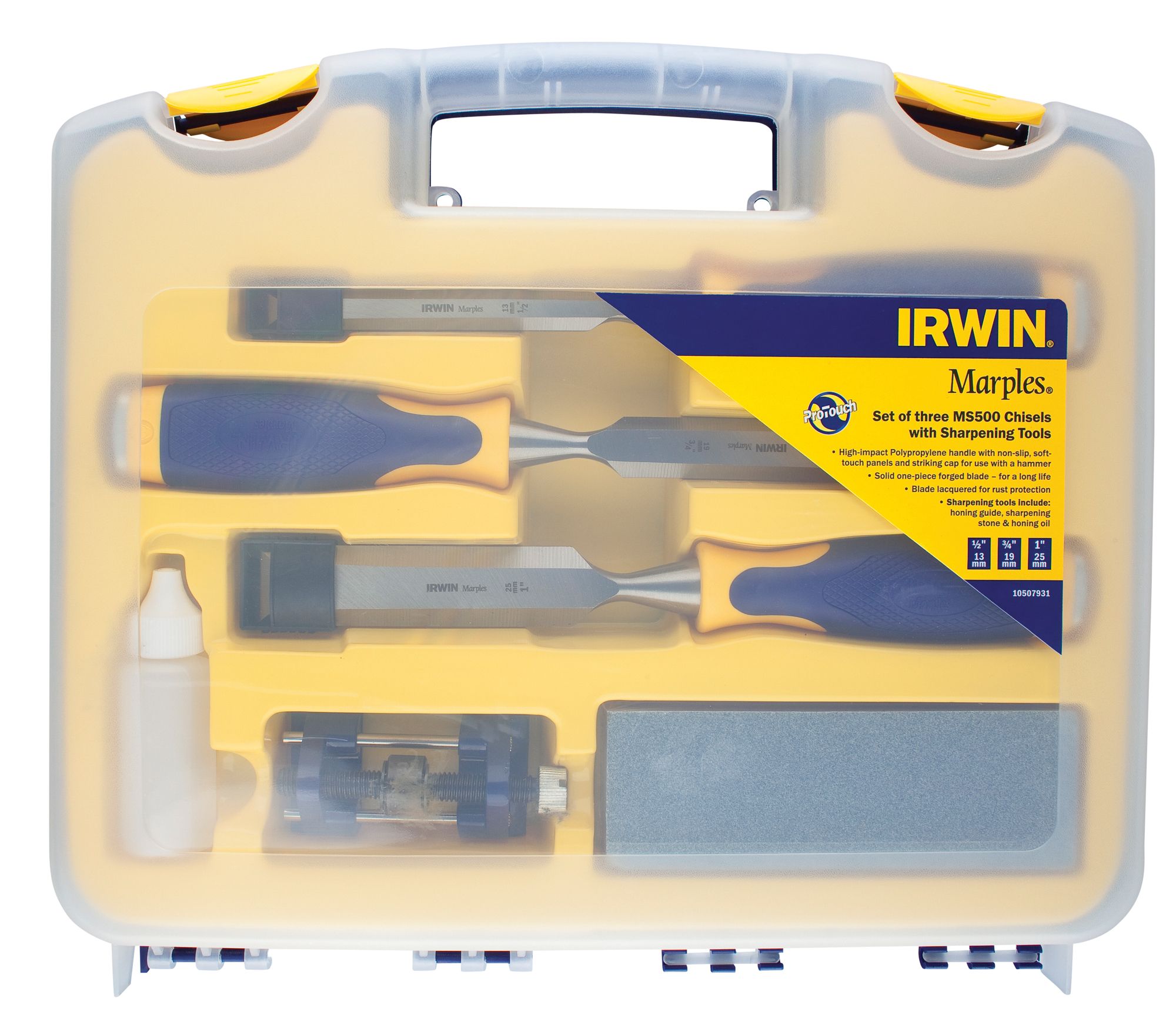 Irwin 4 Piece Wood Chisel Set