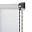 Ist Corded White Striped Daylight Roller blind (W)60cm (L)195cm