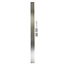 IT Kitchens Aluminium effect Straight Plinth, (L)2400mm