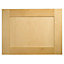 IT Kitchens Birch Style Shaker Belfast sink Cabinet door (W)600mm