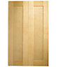 IT Kitchens Birch Style Shaker Cabinet door (W)300mm, Set of 2