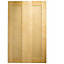 IT Kitchens Birch Style Shaker Cabinet door (W)300mm, Set of 2