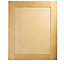 IT Kitchens Birch Style Shaker Cabinet door (W)600mm