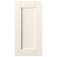 IT Kitchens Brookfield Textured Ivory Style Shaker Standard Cabinet door (W)400mm (H)715mm (T)18mm