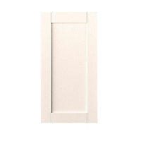 IT Kitchens Brookfield Textured Ivory Style Shaker Tall Cabinet door (W)500mm (H)895mm (T)18mm