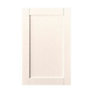 IT Kitchens Brookfield Textured Ivory Style Shaker Tall Cabinet door (W)600mm (H)895mm (T)18mm