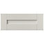 IT Kitchens Brookfield Textured Mussel Style Shaker Bridging Cabinet door (W)600mm (H)277mm (T)18mm