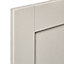 IT Kitchens Brookfield Textured Mussel Style Shaker Standard Cabinet door (W)400mm (H)715mm (T)18mm