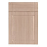 IT Kitchens Chilton Beech Effect Drawerline door & drawer front (H)715mm (T)18mm