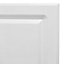IT Kitchens Chilton Gloss White Style Fridge/Freezer Cabinet door (W)600mm