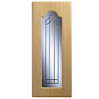 IT Kitchens Chilton Traditional Oak Effect Cabinet door (W)300mm (H)715mm (T)18mm