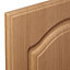 IT Kitchens Chilton Traditional Oak Effect Standard Cabinet door (W)600mm (H)715mm (T)18mm