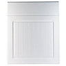 IT Kitchens Chilton White Country Style Drawerline door & drawer front, (W)600mm (H)715mm (T)18mm