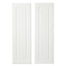 IT Kitchens Chilton White Country Style Larder Cabinet door (W)300mm (H)1912mm (T)18mm, Set of 2