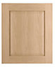 IT Kitchens Classic Chestnut Style Cabinet door (W)600mm (H)715mm (T)18mm