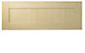 IT Kitchens Contemporary Maple Style Bridging door & pan drawer front, (W)1000mm (H)356mm (T)18mm