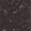 IT Kitchens Ebony Black Granite effect Laminate Upstand (L)3050mm