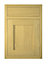 IT Kitchens Framed Oak Style Drawerline door & drawer front, (W)500mm (H)720mm (T)18mm