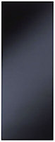 IT Kitchens Gloss Black Slab Clad on wall panel (H)757mm (W)359mm