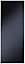 IT Kitchens Gloss Black Slab Clad on wall panel (H)757mm (W)359mm