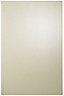 IT Kitchens Gloss Cream Slab Clad on base panel (H)890mm (W)620mm