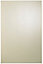 IT Kitchens Gloss Cream Slab Clad on base panel (H)890mm (W)620mm