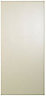 IT Kitchens Gloss Cream Slab Clad on wall panel (H)790mm (W)385mm