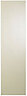 IT Kitchens Gloss Cream Slab Larder Clad on panel (H)2135mm (W)620mm