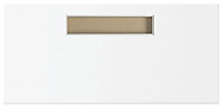 IT Kitchens Gloss White Slab Cabinet door (W)600mm