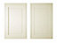 IT Kitchens Holywell Cream Style Classic Framed Cabinet door (W)600mm (H)960mm (T)19mm, Set of 2
