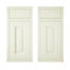IT Kitchens Holywell Cream Style Classic Framed Drawerline Cabinet door, (W)925mm (H)720mm (T)19mm