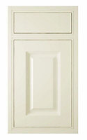 IT Kitchens Holywell Cream Style Classic Framed Drawerline door & drawer front, (W)400mm (H)720mm (T)19mm