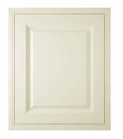 IT Kitchens Holywell Cream Style Classic Framed Fridge/Freezer Cabinet door (W)600mm