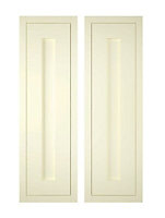IT Kitchens Holywell Ivory Style Framed Cabinet door (W)300mm, Set of 2