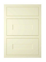 IT Kitchens Holywell Ivory Style Framed Drawer front, Set of 3