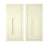 IT Kitchens Holywell Ivory Style Framed Drawerline Cabinet door, (W)925mm (H)720mm (T)19mm