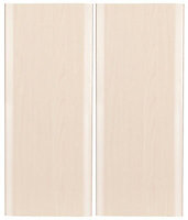 IT Kitchens Maple Style Modern Wall corner Cabinet door (W)250mm, Set of 2